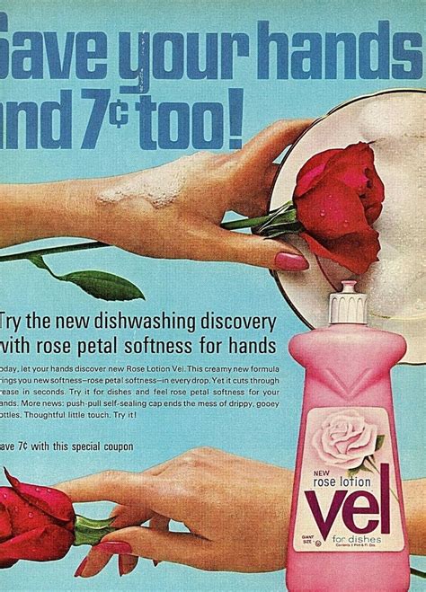 Vintage Ad Print Vel Dishwashing Soap 1965925 X 1225 Etsy