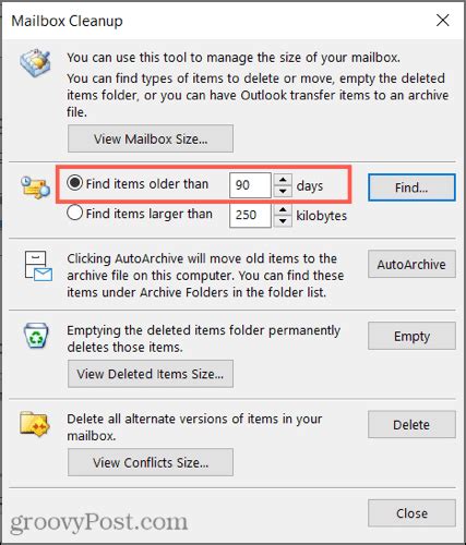 How To Find And Delete Emails By Date In Microsoft Outlook Solveyourtech
