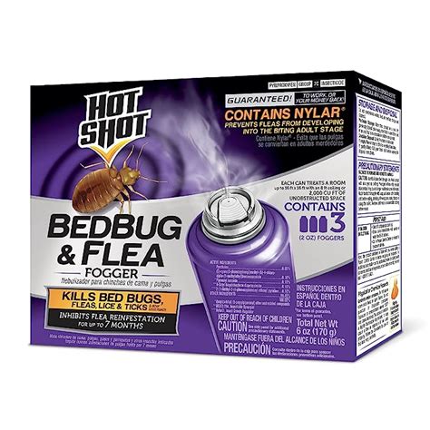 Hot Shot Products 95911 Bedbug And Flea Fogger Garden
