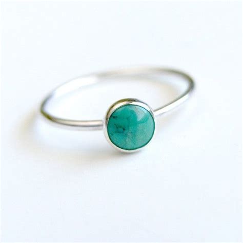 Fine Rings SOLID 925 SILVER GREEN COPPER TURQUOISE HANDMADE DESIGN