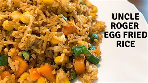 Uncle Rogers Egg Fried Rice Without Msg Cannot Work This Is How Egg Fried Rice Bbc Youtube