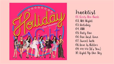 Girls’ Generation Holiday Night The 6th Album [2017] All About Asian World