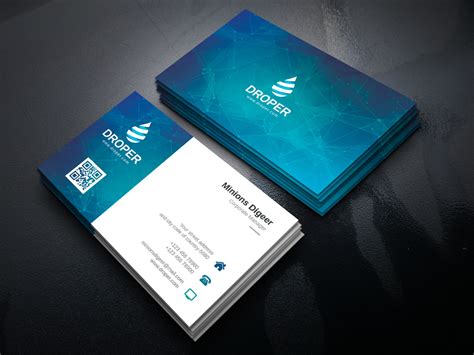 A business card is arguably the smallest, yet most effective traditional marketing tool around. Neutron Professional Corporate Business Card Template ...