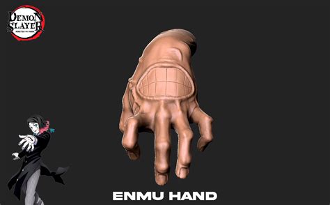 Archivo STL Enmu Hand Demon Slayer Modelo de impresión 3D・Objeto de