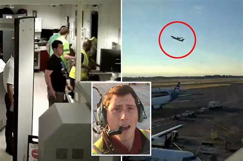 New Footage Shows Airport Worker Richard Russell Steal Plane