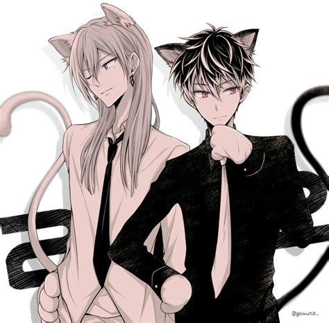 Momo And Yuki Neko Yuki Anime Kawaii Anime