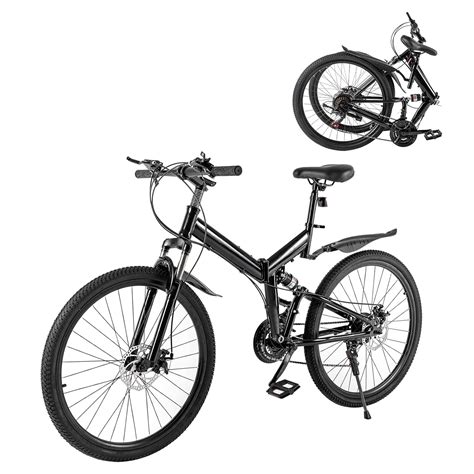 Buy Ribasubb Folding Bike For Adults 26 Inch Carbon Steel Mountain
