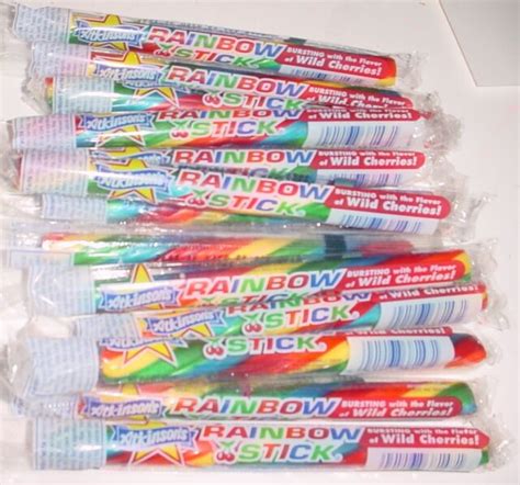 Atkinsons Rainbow Candy Sticks Eighteen Sticks Bulk Ebay