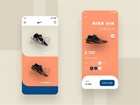 Nike App Concept By Ashutosh Nirwan For Nickelfox Uiux Design On