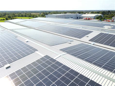 Irelands Largest Roof Top Solar Installation Is Installed At Sam