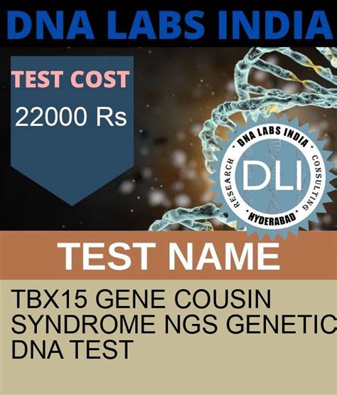What Is Tbx15 Gene Cousin Syndrome Ngs Genetic Dna Test