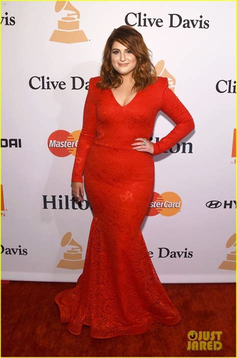 Meghan Trainor Wears Red Dress To Go With New Red Hair Photo 929233 Meghan Trainor Shows Off
