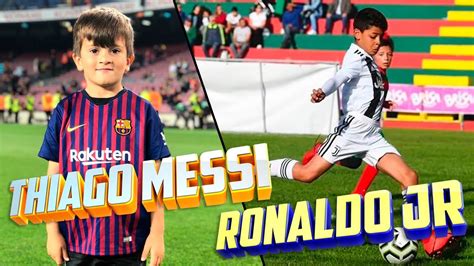 Thiago Messi Vs Cristiano Ronaldo Jr КТО КРУЧЕ ИЗ НИХ Youtube