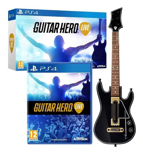 Jogo Guitar Hero Live Ps4 Guitarra Produto Novo Original
