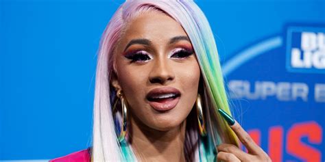 Cardi B Showed Off Her Stomach After Joking About Sucking In Belly