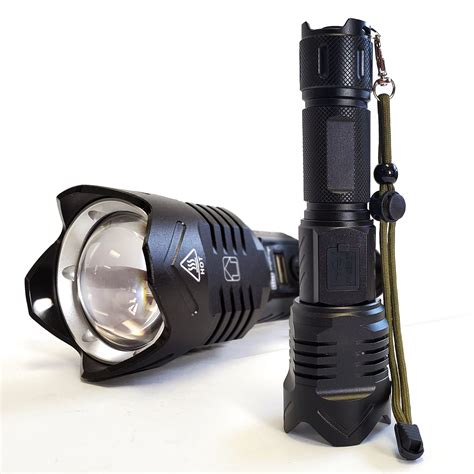Luxtac High Lumen Flashlight 6000lm High Power Usb Rechargeable