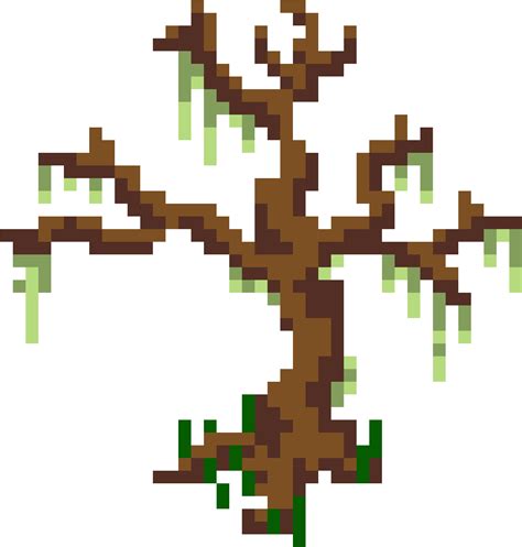 Download A Dead Tree Dead Tree Pixel Art Png Image With No Background