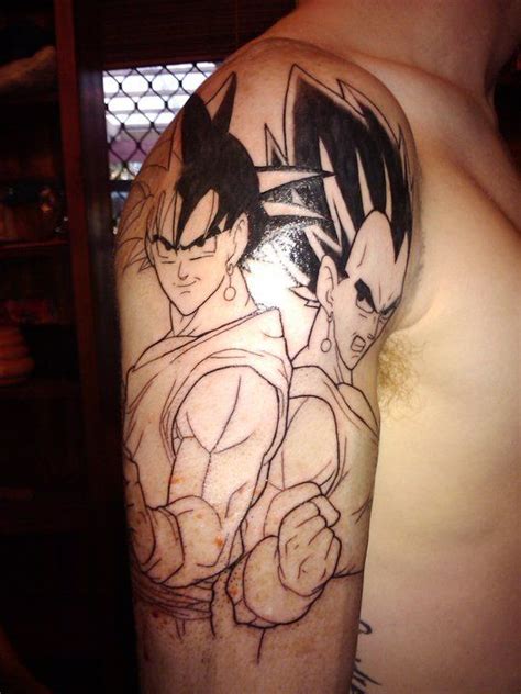 Goku And Vegeta Dragon Ball Z Tattoo Z Tattoo Geek Tattoo Sick Tattoo