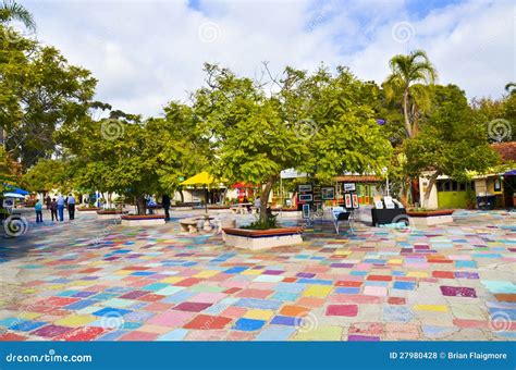 Spanish Village San Diego Editorial Stock Photo Image Of Painting