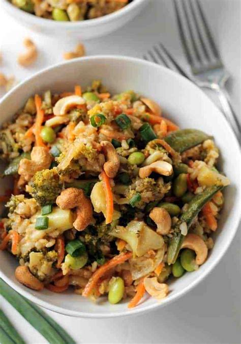 Transfer to a heated platter; Easy Vegetable Teriyaki Stir Fry that's Vegan + Gluten-Free