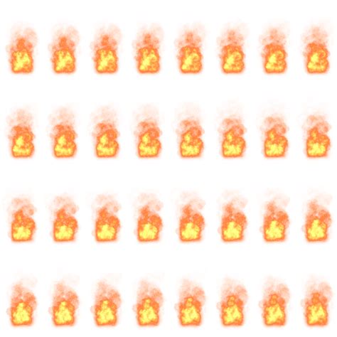 Fire Sprite Sheet Png Sprite Sheets Are Used To Combine Multiple Images