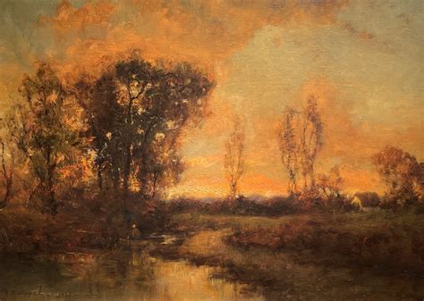 Charles P. Appel - Little White House at Dusk