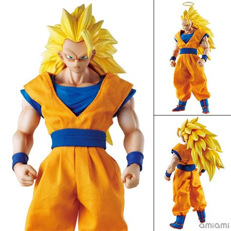 Megahouse Dod Dragon Ball Z Son Goku Pvc Action Figure 21cm Dod Super Saiyan 3 Goku Collectible