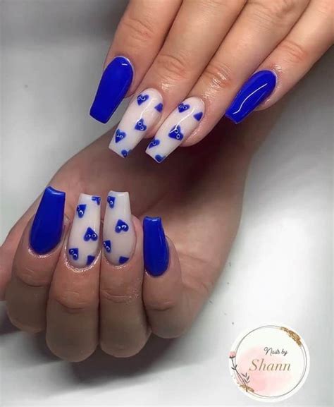 50 Royal Blue Nails That Are Trending Right Now
