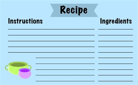 10 Best Free Editable Printable Recipe Cards Christmas Pdf For Free At