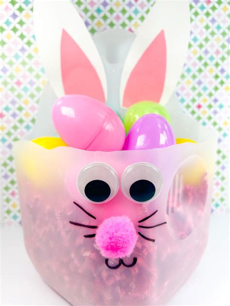 Milk Jug Easter Bunny Basket Creative Cynchronicity