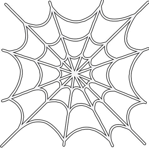 Spider Man Outline SVG