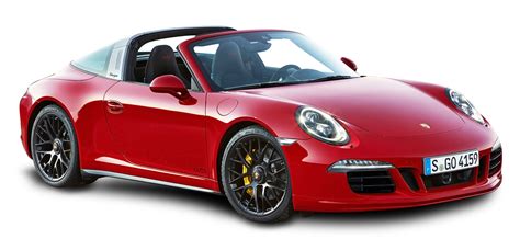 Red Porsche 911 Targa 4 Gts Car Png Image Purepng Free Transparent