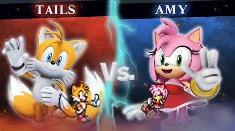 Mugen Tails Vs Amy Request Youtube