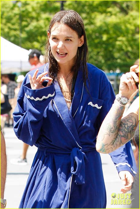 photo katie holmes soaking wet for mania days 07 photo 2875544 just jared