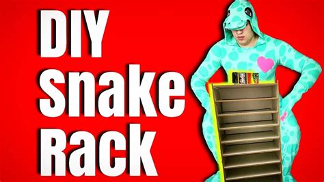 DIY Snake Rack With Plans YouTube