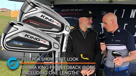 Cobra king f9 speedback irons have a distinctive look shaped by performance features. COBRA KING F9 SPEEDBACK IRONS (INCLUDING ONE LENGTH) - YouTube