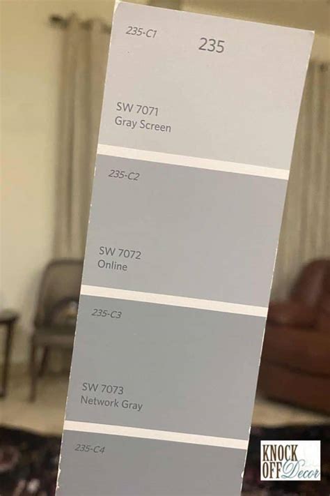 Sherwin Williams Gray Screen Review The Exquisite Gray With Blue