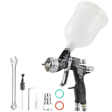 Te Pro Devildiss Tekna Copper Gravity Feed Paint Gun Gti Spray Gun