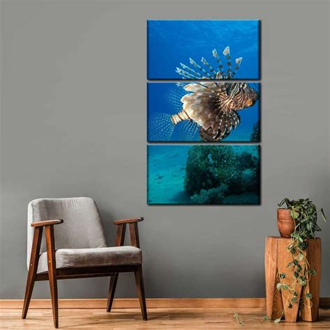 Brown Lionfish Wall Art