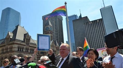 rob ford casts sole vote against lgbt youth homelessness report xtra magazine
