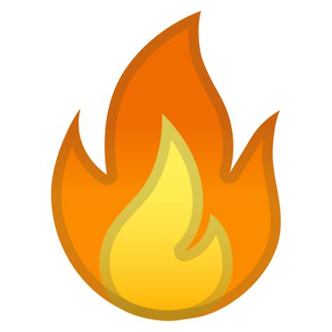 Flame Emoji Lit Vector Fire Emoji Sticker By Sevenstripes Design By
