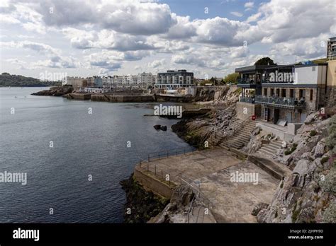 Pier One Plymouth Hoe Seafront Stock Photo Alamy