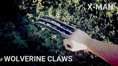 how to make wolverine adamantium claws youtube