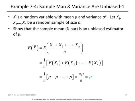 Ppt Sampling Distributions And Point Estimation Of Parameters