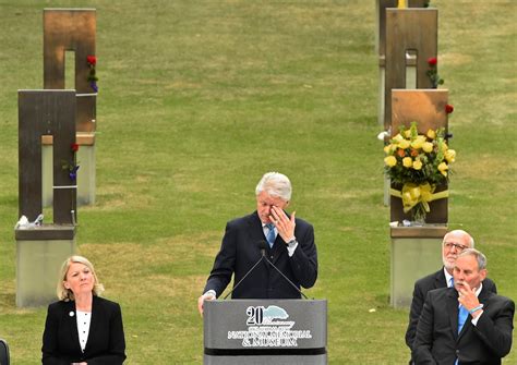 Bill Clintons Touching Tribute To Oklahoma City Bombing Victims