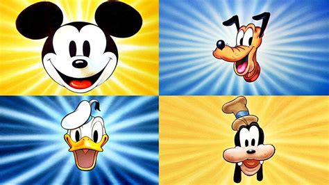Donald Mickey Pluto And Goofy 4 Hours Non Stop English With