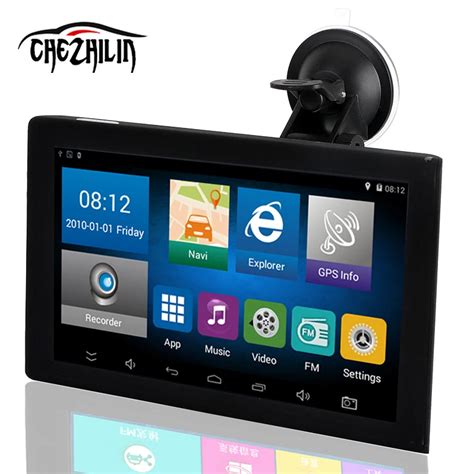 9 Inch Car Gps Navigation Truck Tablet System 16g With Free Map Dvr