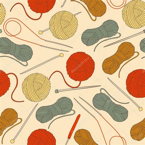 Knitting Wallpaper