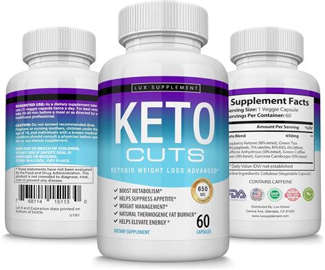 Keto Cuts Pills Ketosis Weight Loss Advanced Best Ultra Fat Burner