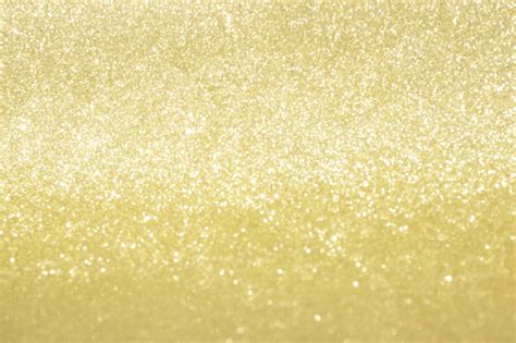 Abstract Gold Glitter Bokeh Lights With Soft Light